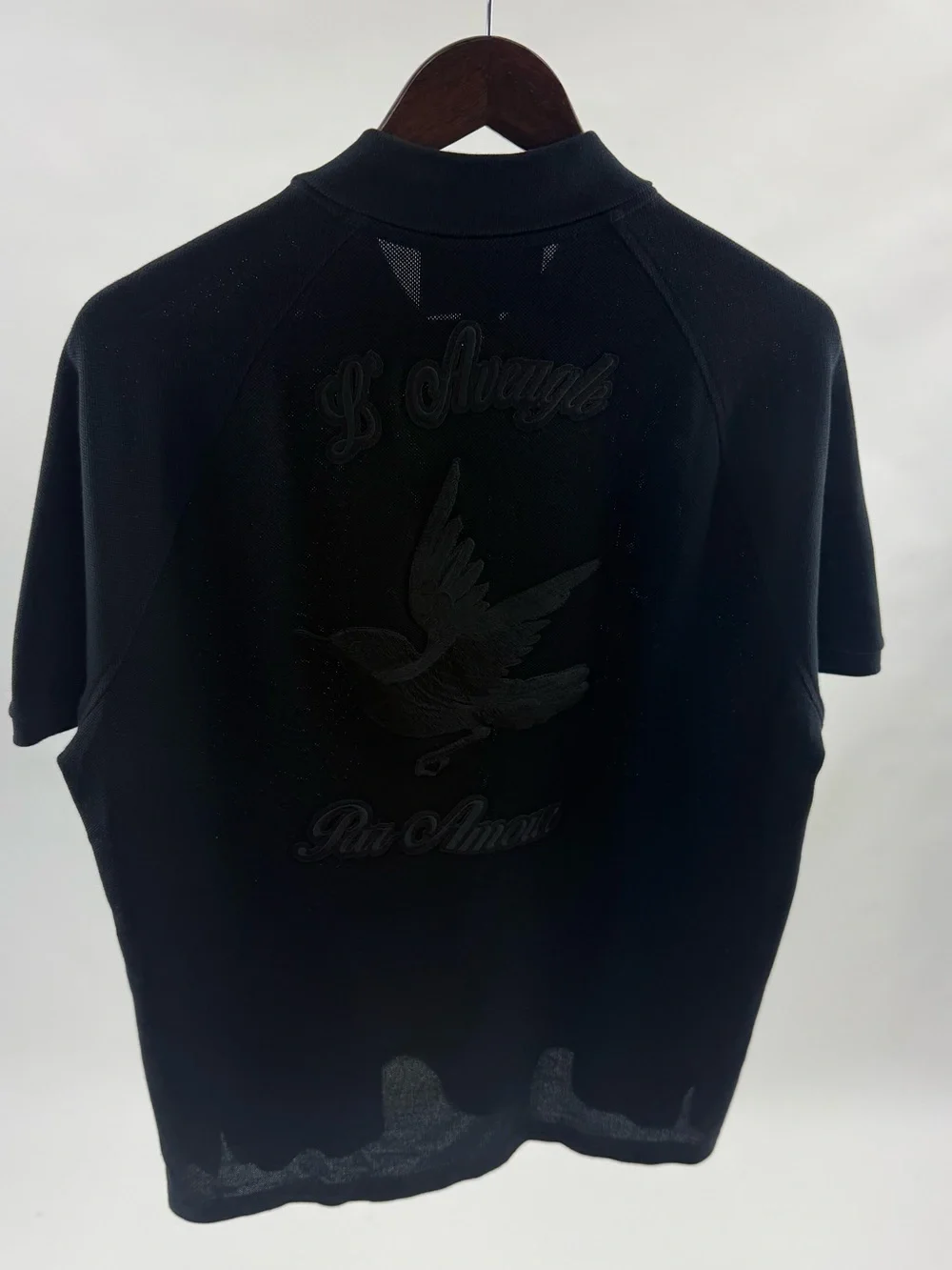Gucci Black Short-Sleeve Polo
